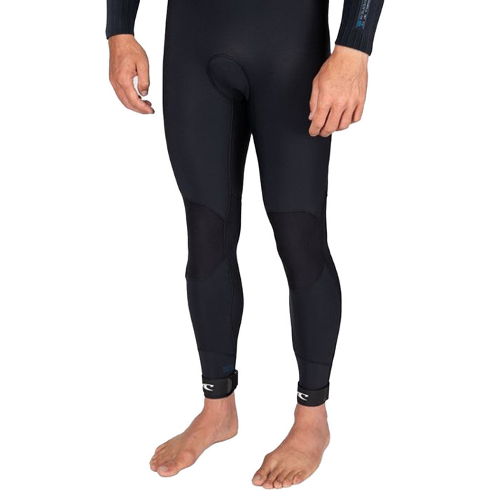 2024 O'Neill Mens Hyperfreak Wind 4/3mm+ Chest Zip Wetsuit 5628 - Black